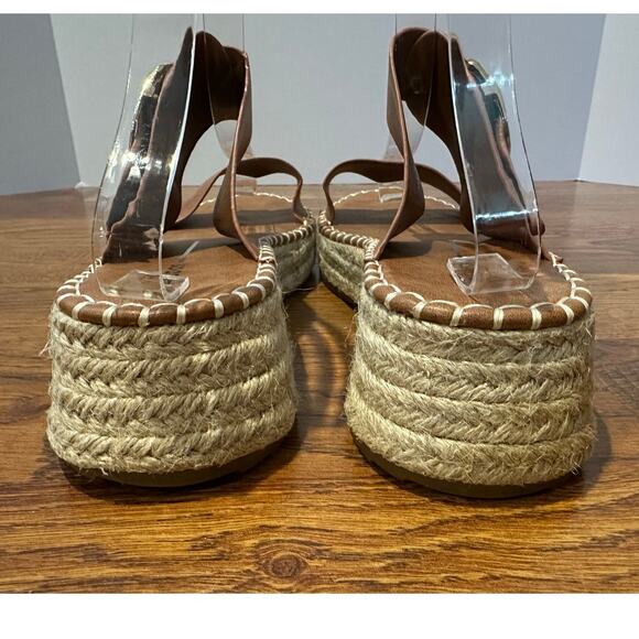 Los Cabos Women’s Lupa Espadrille Sandals – Tan – Size 40 – NWOB - Picture 5 of 10
